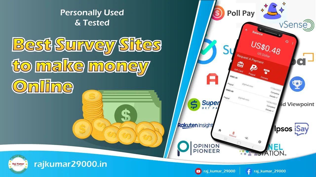 best survey sites to make money online