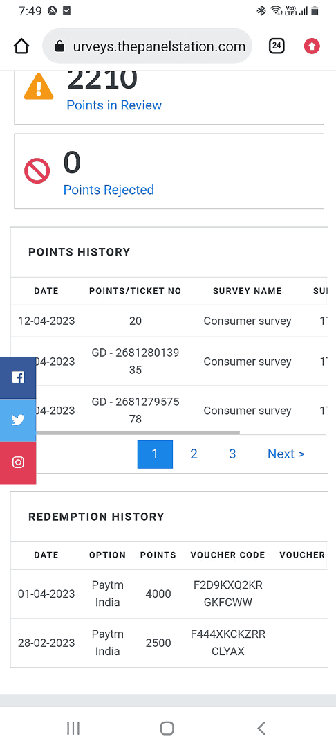 panel station payment proof