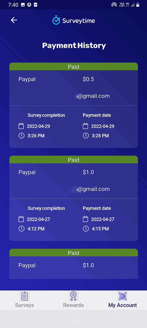 surveytime.io payment proof